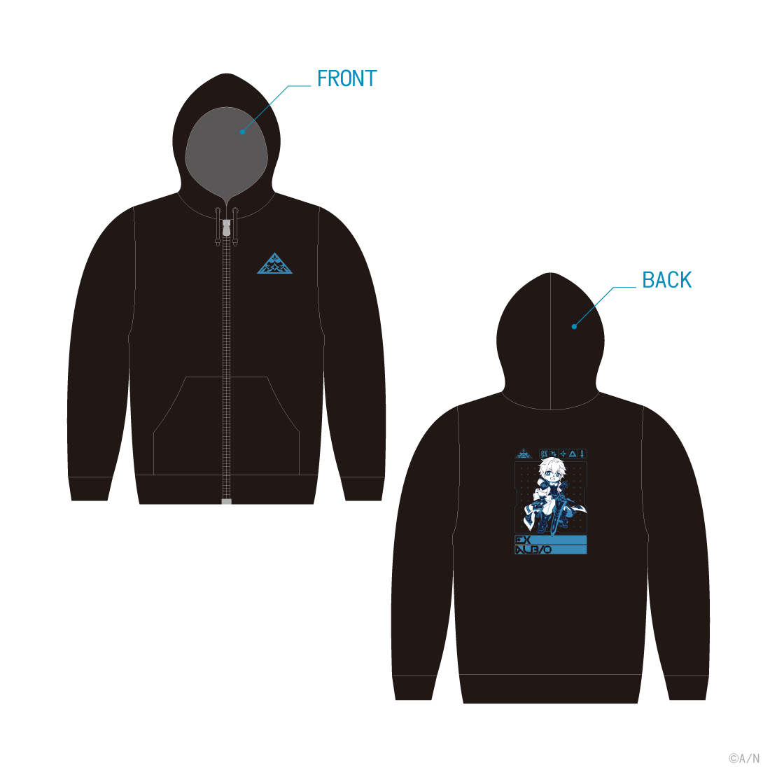 【NIJISANJI Enchant Mode Type:Ars&Ex】パーカーの商品画像