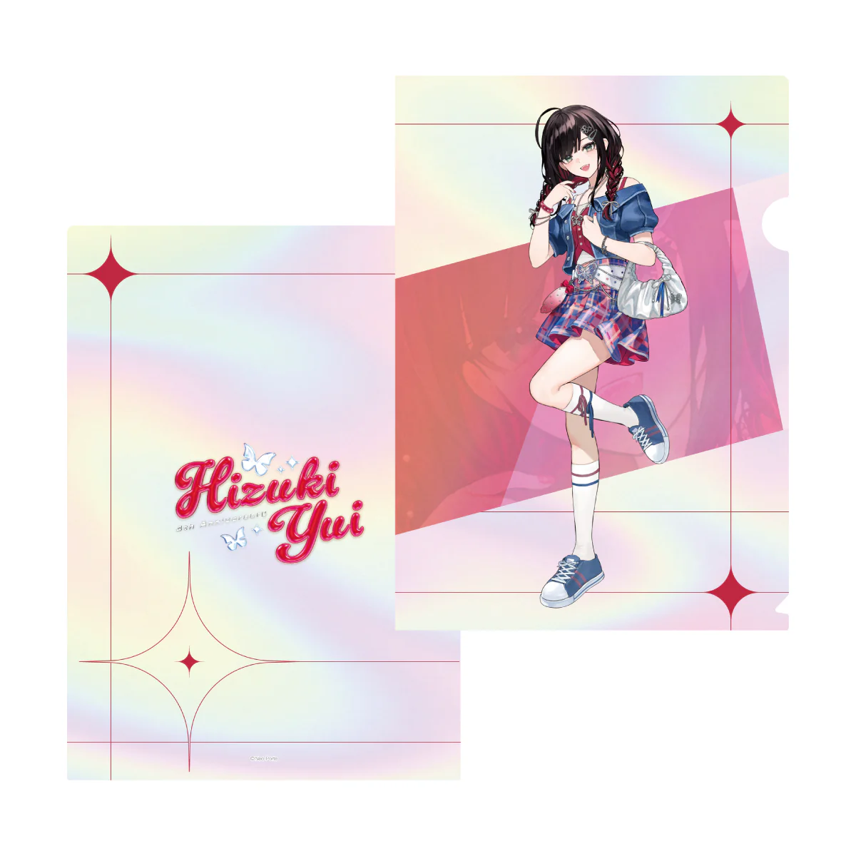 【緋月ゆい】 4周年記念グッズ クリアファイル
