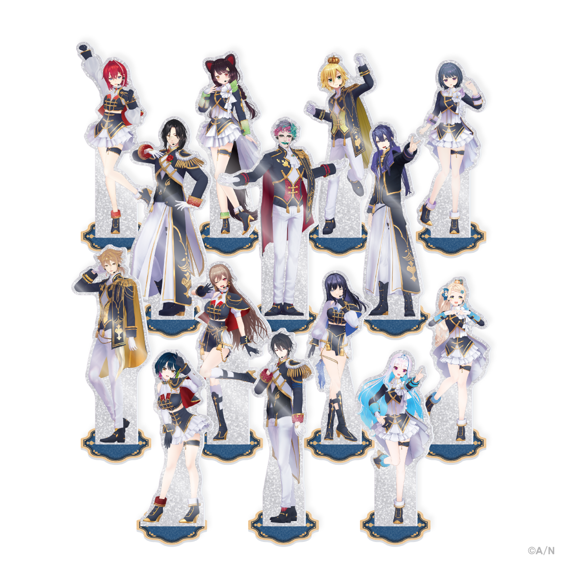 【共通衣装3Dグッズ vol.2】ラメアクリルスタンド シェリン・バーガンディの公式画像