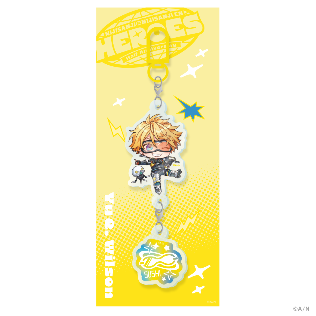 【HEROES Half Anniversary】つながるアクリルキーホルダー Krisisの商品画像