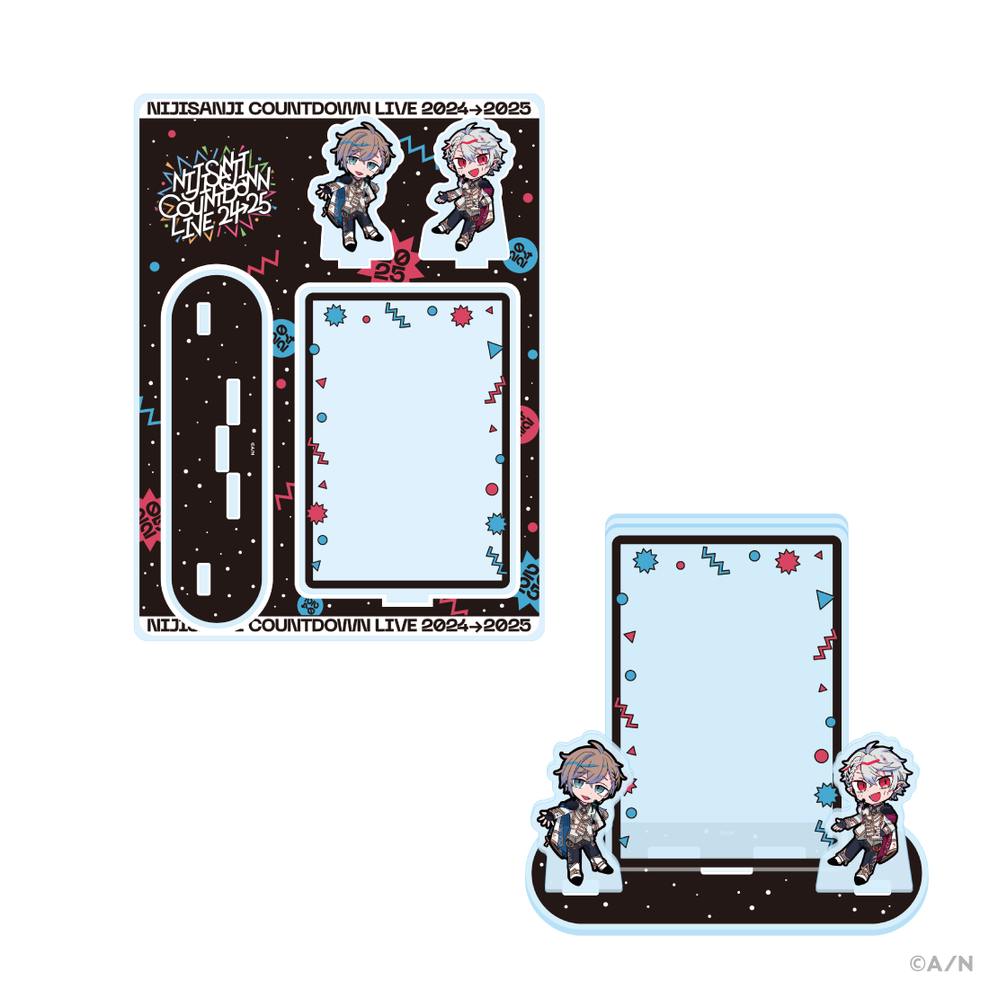 【NIJISANJI COUNTDOWN LIVE 2024→2025 】アクリルカードスタンドの商品画像