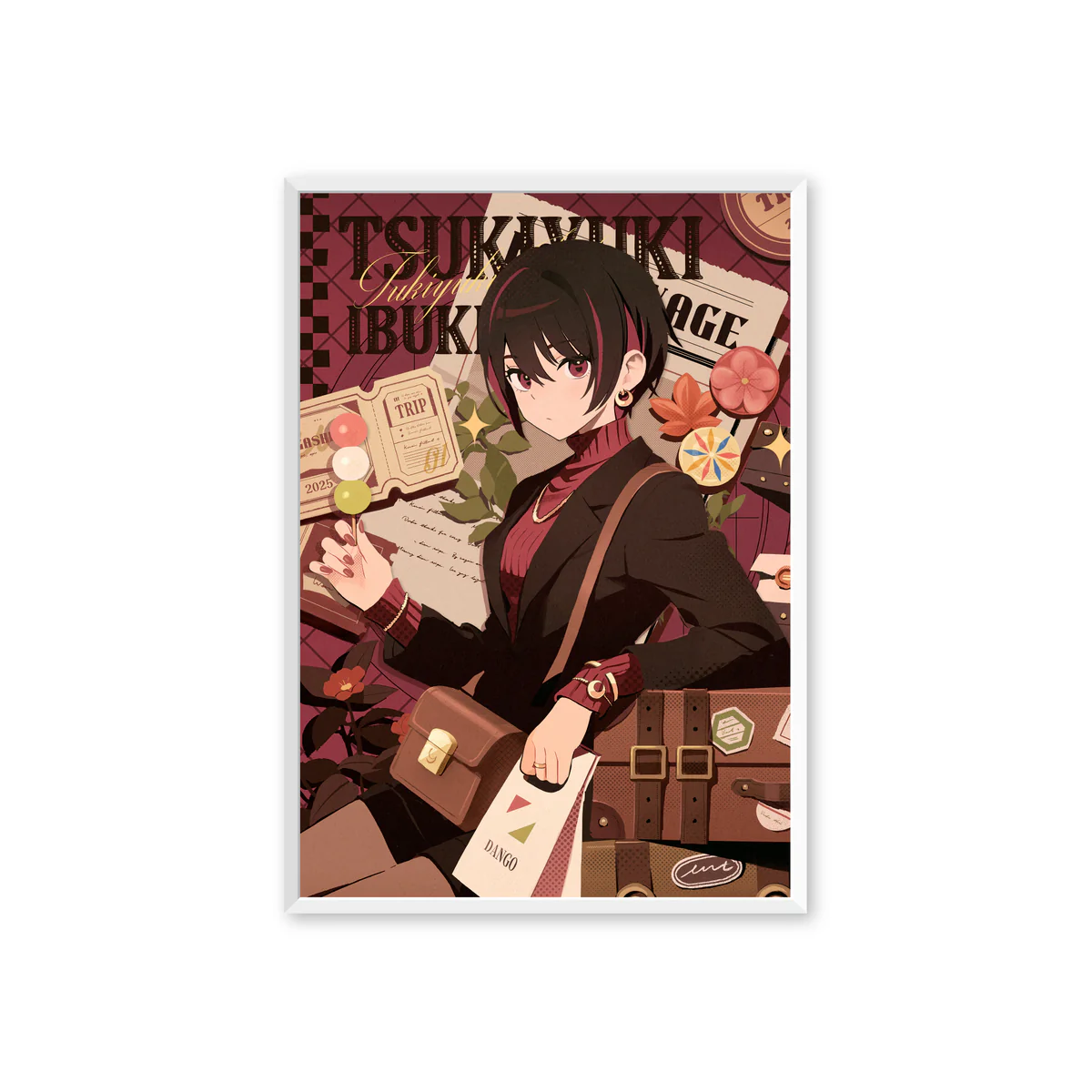 あおぎり高校 公式美術部 アクリル複製原画 月赴ゐぶきの公式画像
