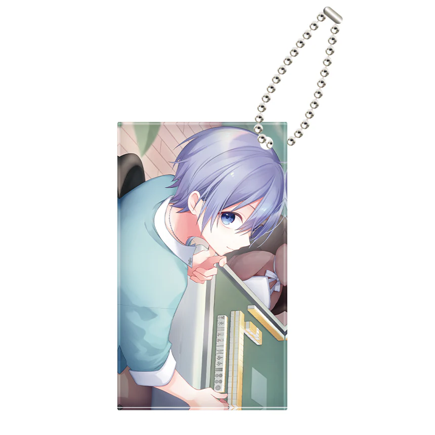 【白雪レイド】 6周年記念 アクリルブロックキーホルダー