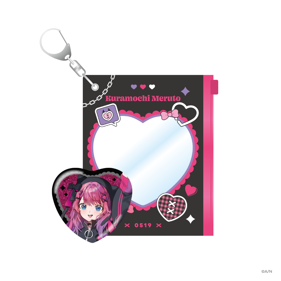 【Devilish Nightmare】ハート缶バッジ&ケースカバーの商品画像