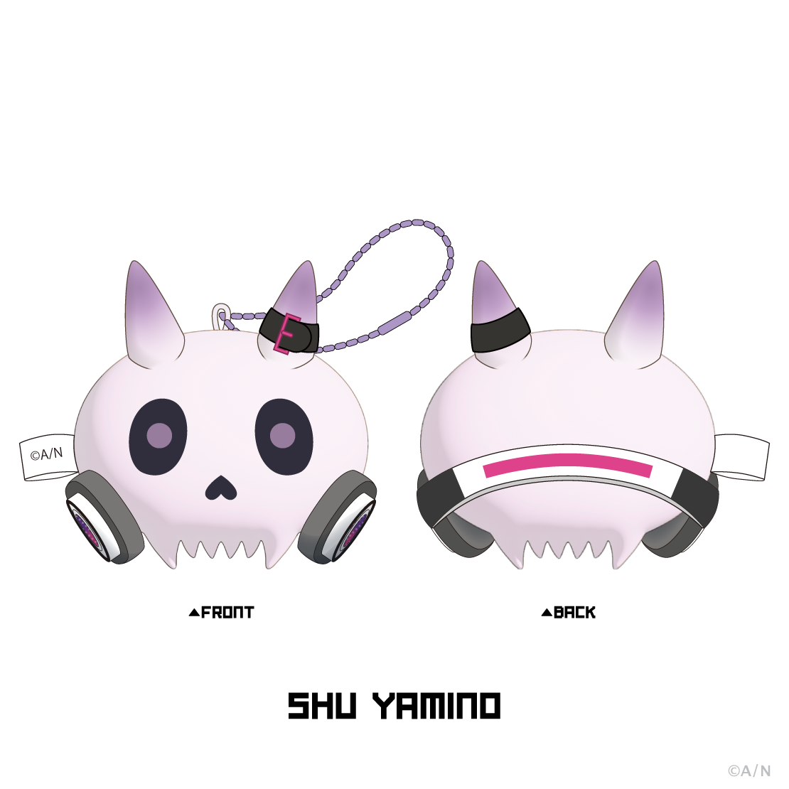 【NIJISANJI Buddy Mode Type:Shu, Kagetsu & Nari】フェイスマスコットの商品画像