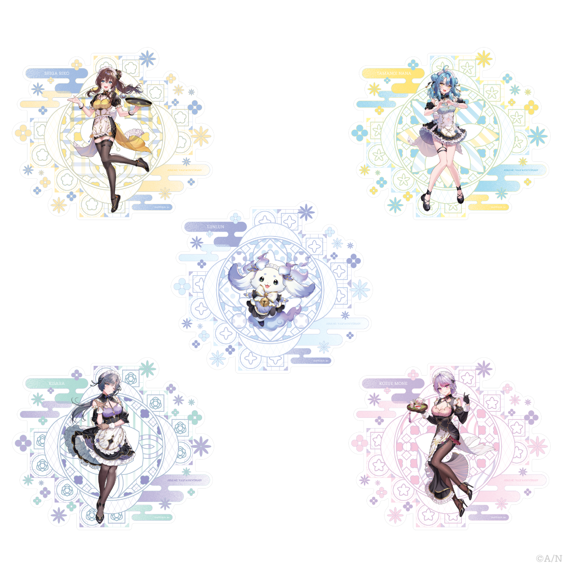 【いずれ菖蒲か杜若 Half Anniversary】BIGステッカー 梢桃音の公式画像