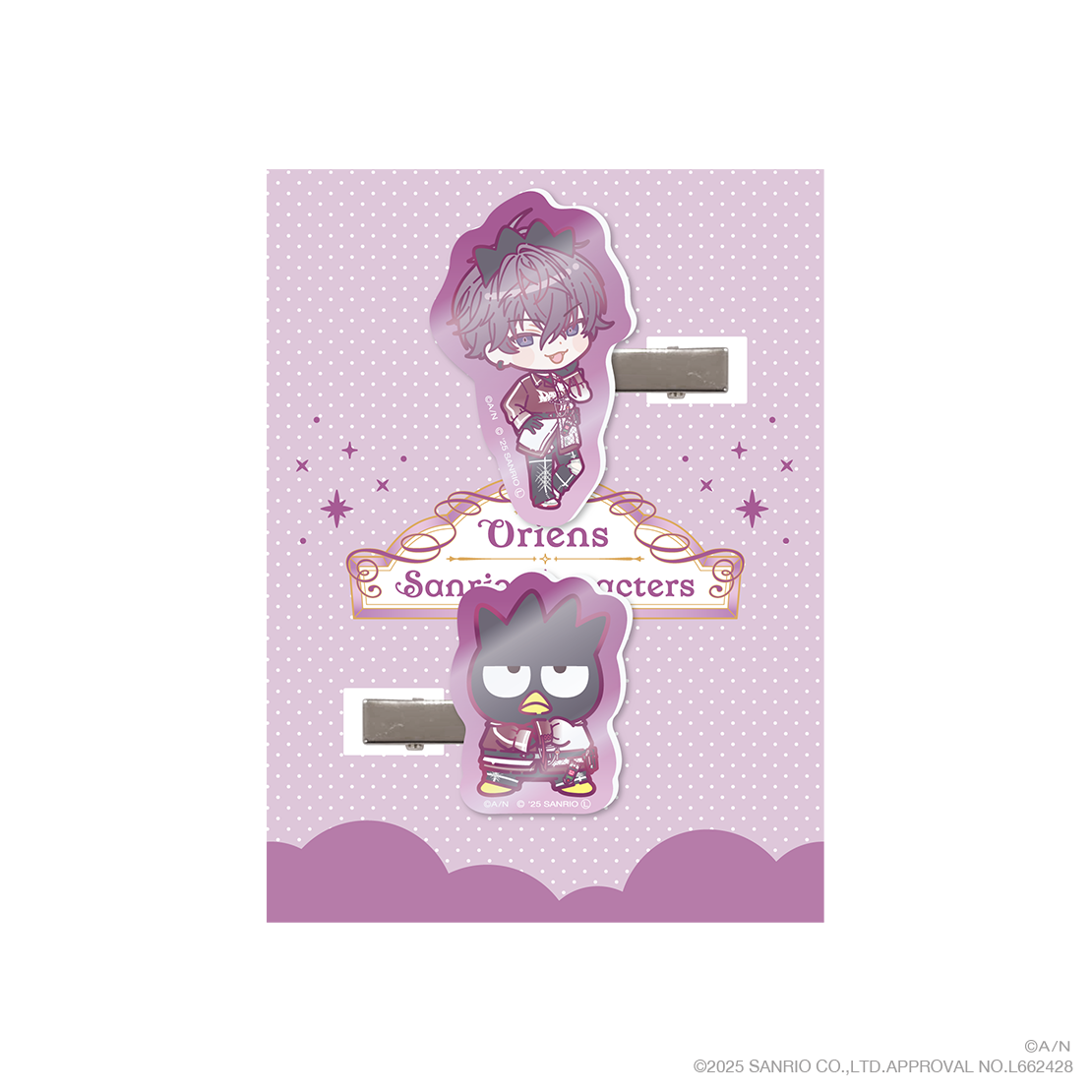 【Oriens×サンリオキャラクターズ】ヘアクリップの商品画像