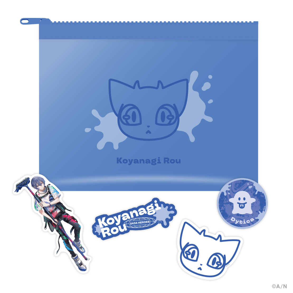 【NIJISANJI & NIJISANJI EN HEROES 1st Anniversary】クリアポーチ&ステッカーセットの商品画像