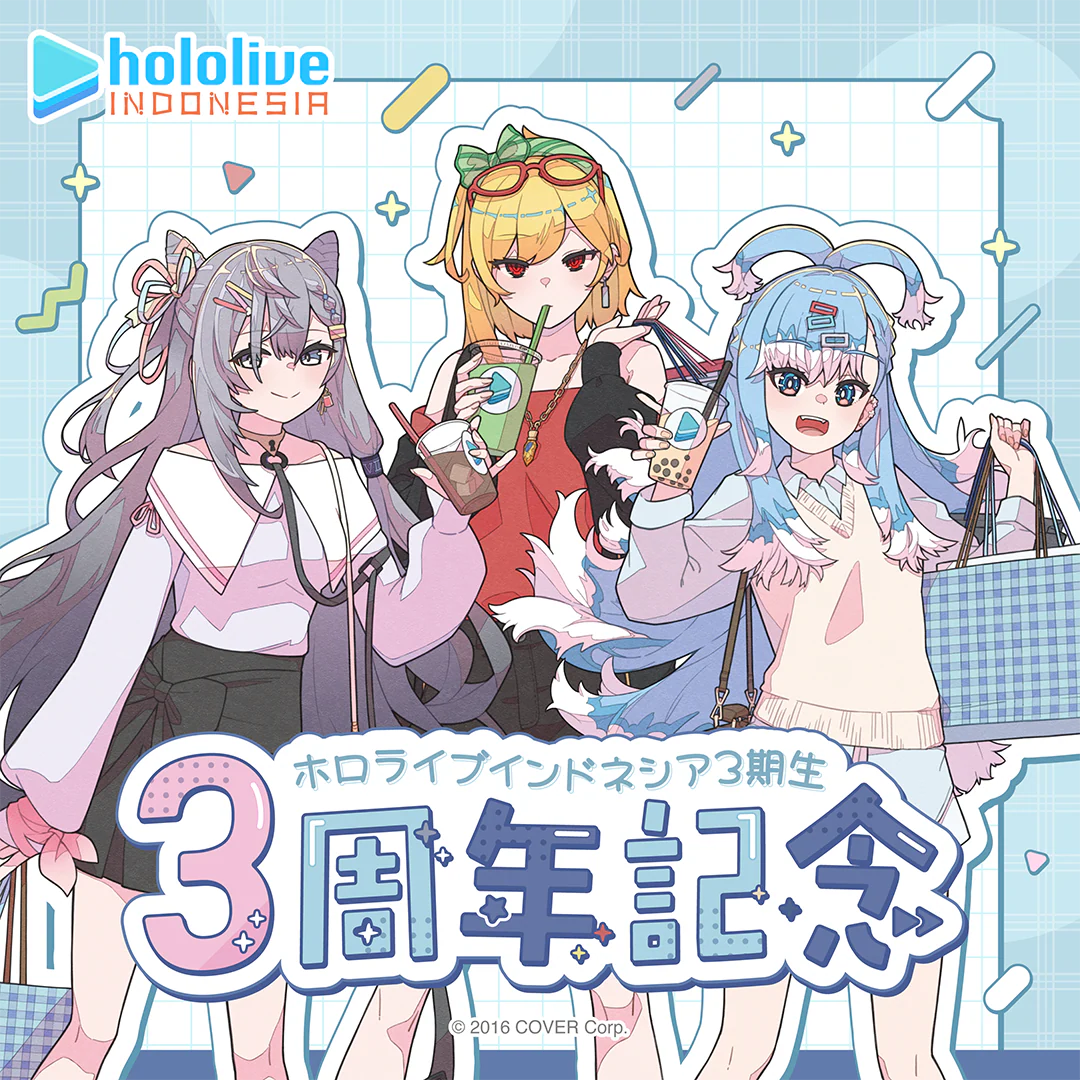 ホロライブインドネシア3期生 3周年記念