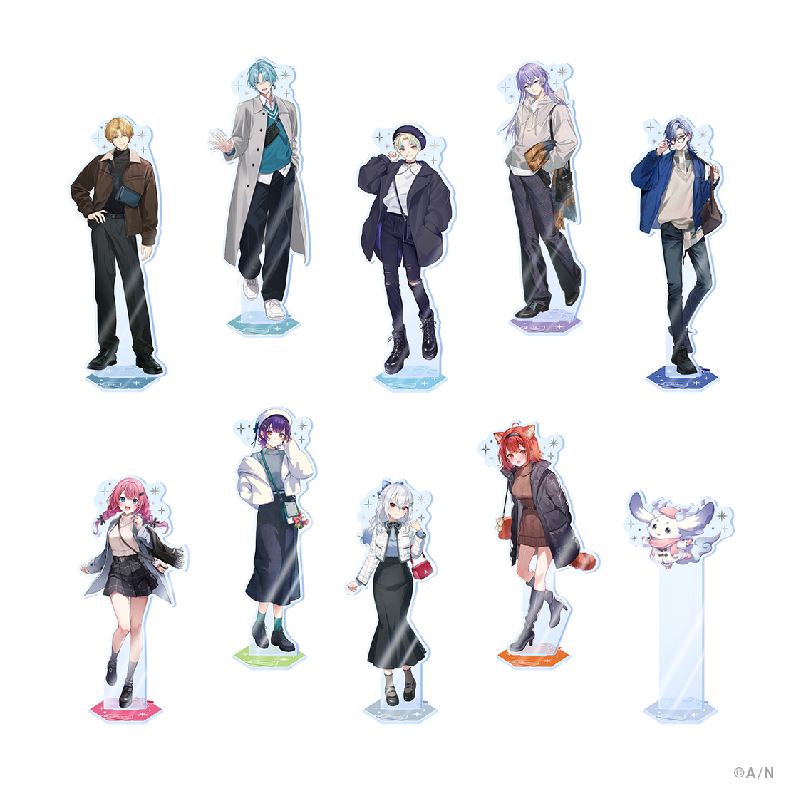 【Twinkle Gifts】箔押しアクリルスタンド 【Twinkle Gifts ~ウィンターデート2025~】箔押しアクリルスタンド ルンルンの公式画像