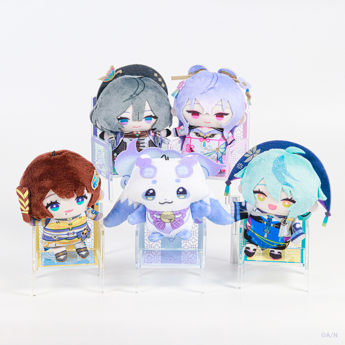 【いずれ菖蒲か杜若 Half Anniversary】アクリルチェア