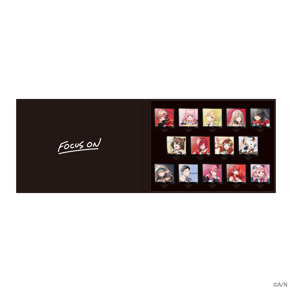 【FOCUS ON】スクエア缶バッジ コンプリートブック vol.2の商品画像