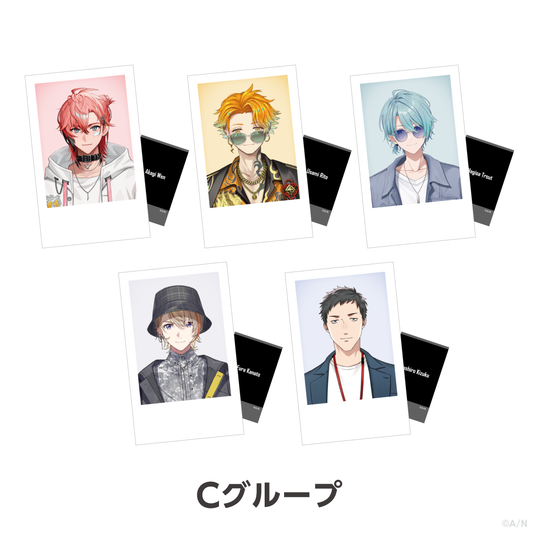【Another Style Goods vol.1】ランダムチェキ風カード Cグループ 【Another Style Goods vol.1】ランダムチェキ風カード Cグループの公式画像