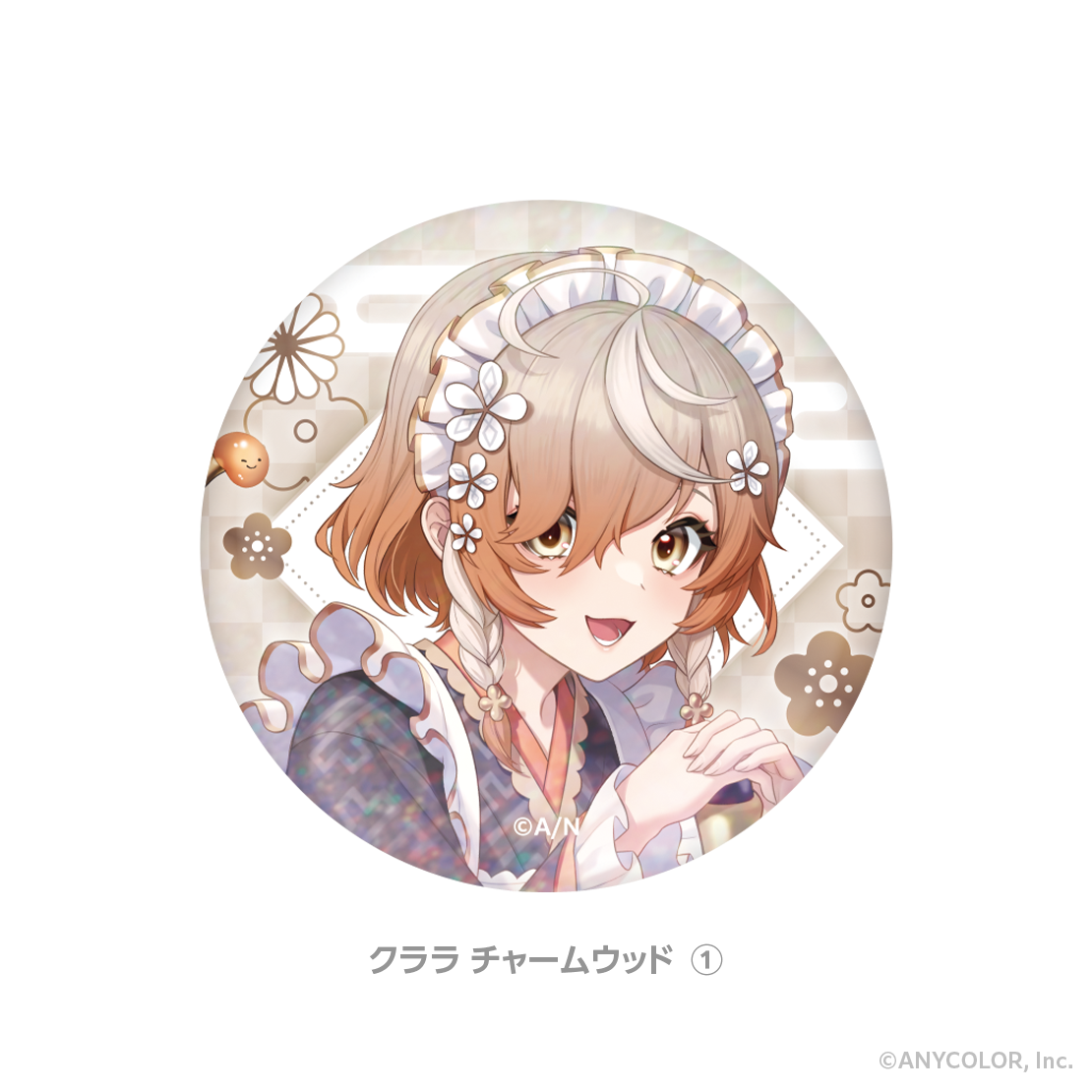 【Denauth 1st Anniversary】ホログラム缶バッジの商品画像