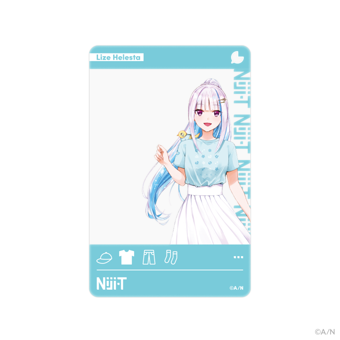 にじさんじライバーモデルTシャツ【第1弾】 リゼ・ヘルエスタの商品画像