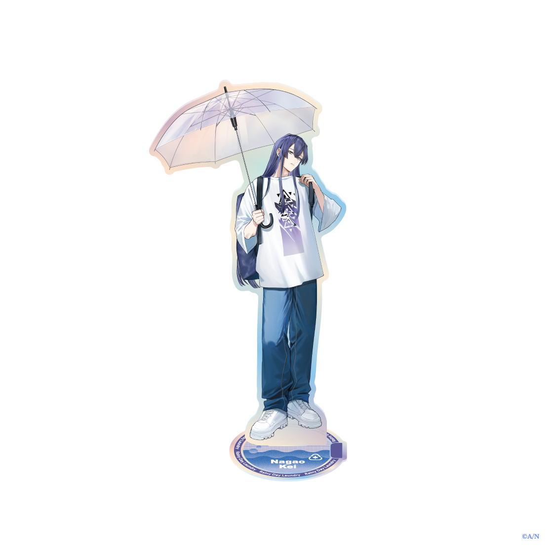 【Rainy Day Laundry】オーロラアクリルスタンドの商品画像