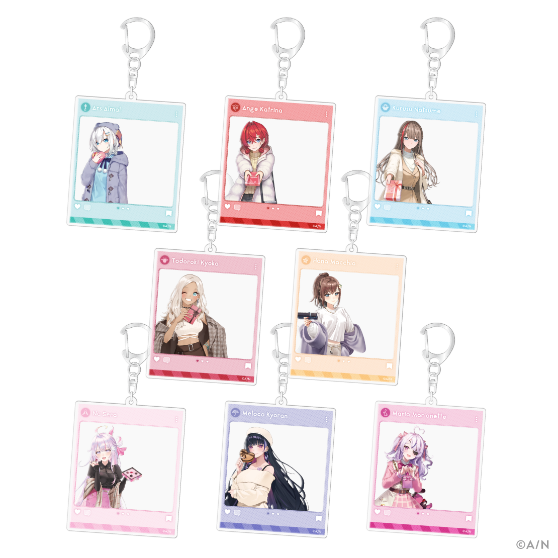 【バレンタイングッズ2024】アクリルキーホルダー 来栖夏芽の公式画像