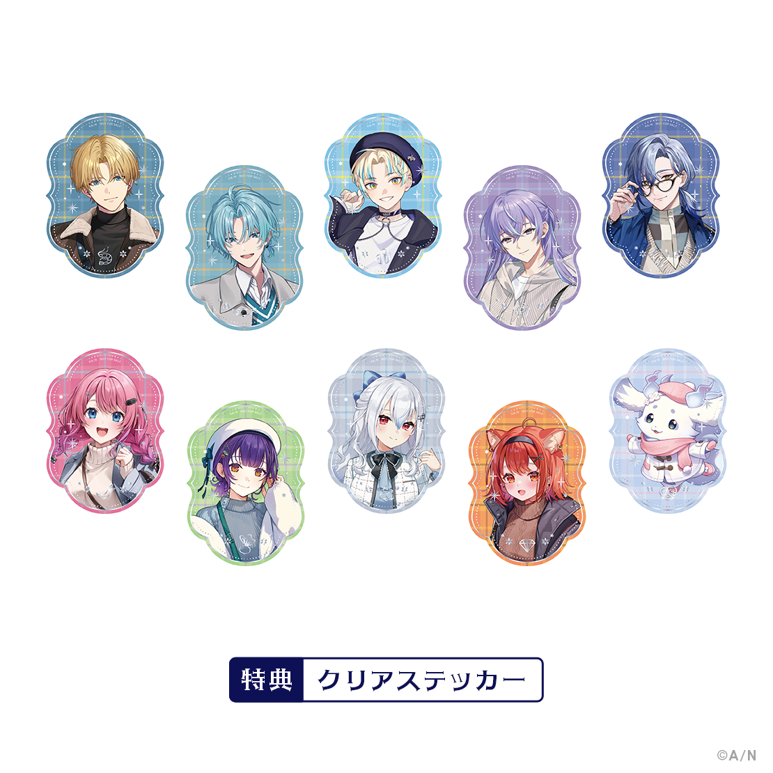 【Twinkle Gifts】箔押しアクリルスタンド