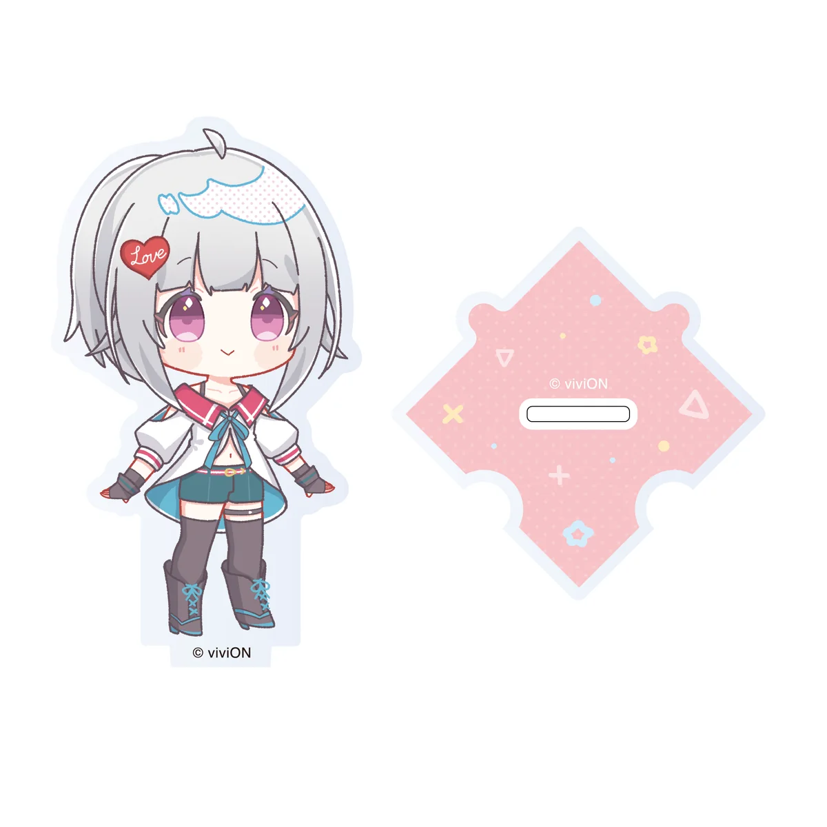 あおぎり高校 ぽぷらーと ミニアクリルスタンド 萌実の商品画像