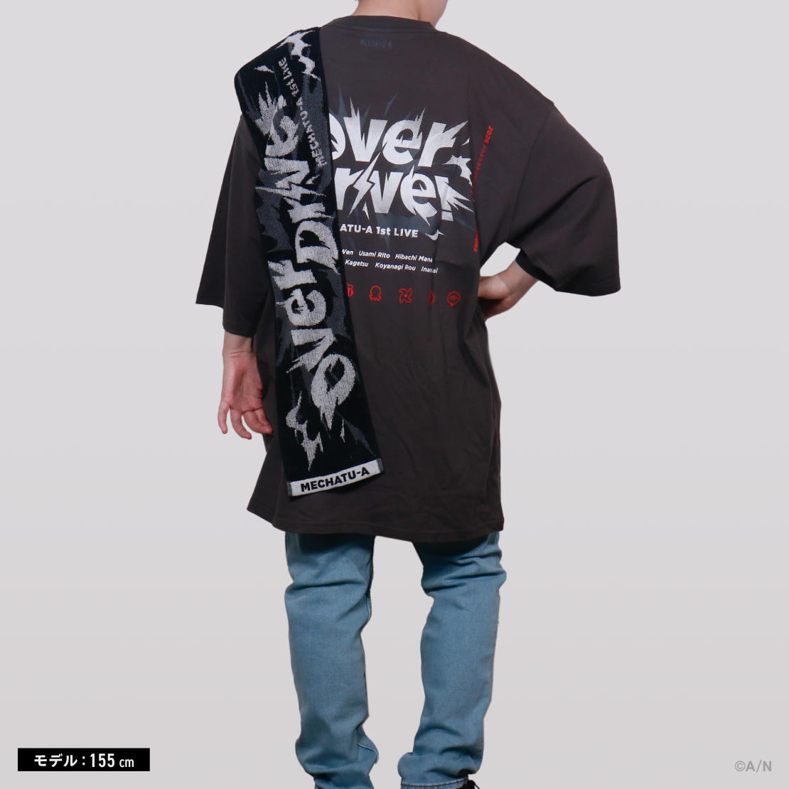【MECHATU-A 1st LIVE】ビッグシルエットTシャツ 【MECHATU-A 1st LIVE "Over Drive!"】の商品画像