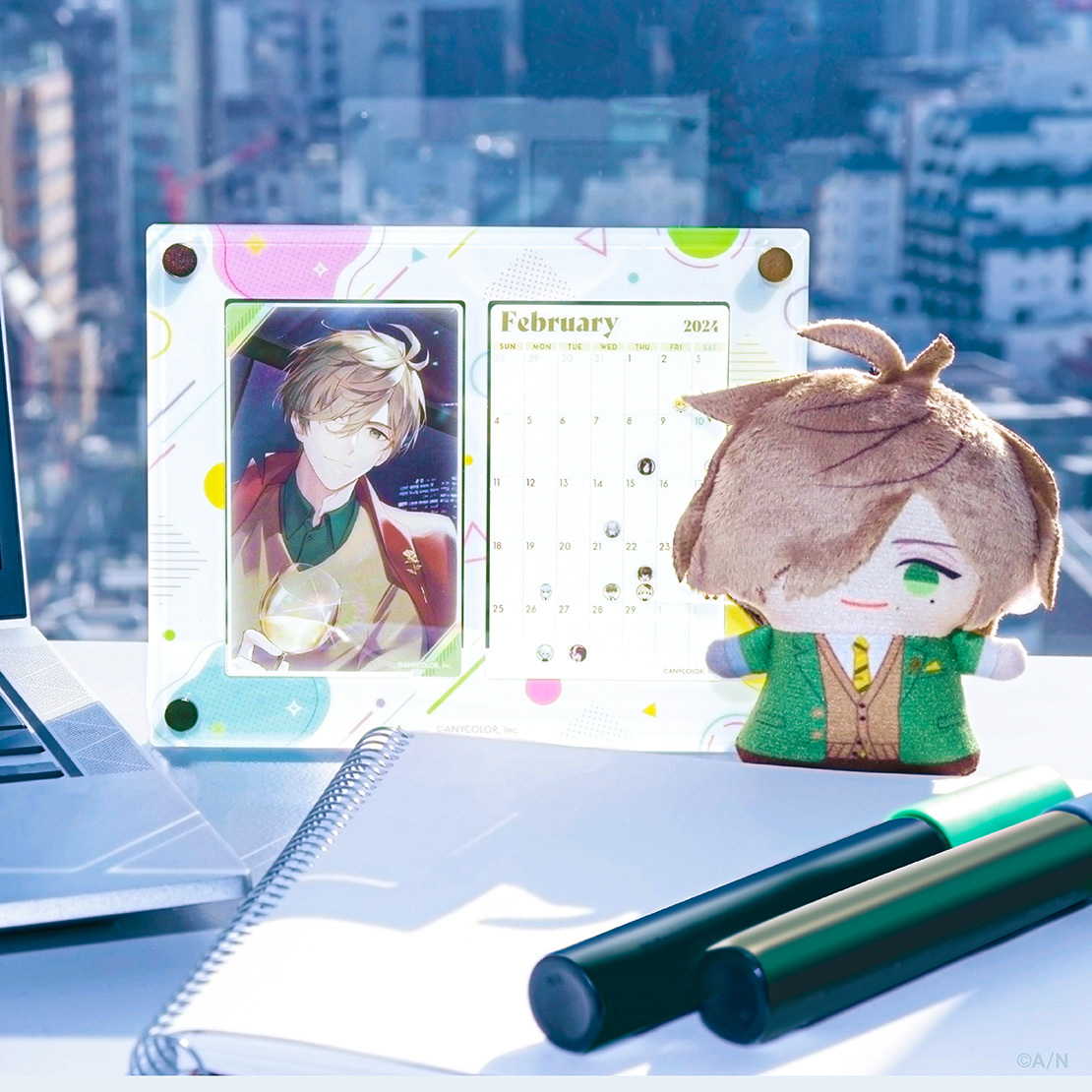 【にじさんじ アクリルデスクカレンダー 2024】 Dグループの商品画像
