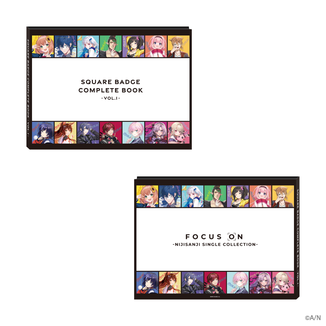 【FOCUS ON】スクエア缶バッジ コンプリートブック vol.1の公式画像