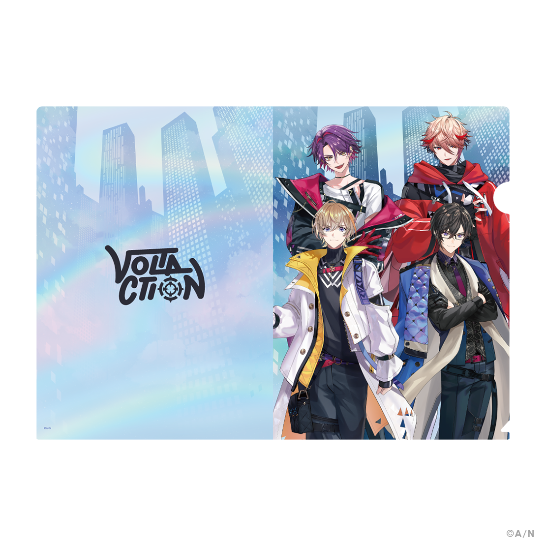 【VOLTACTION 3rd Anniversary】オーロラクリアファイルの公式画像