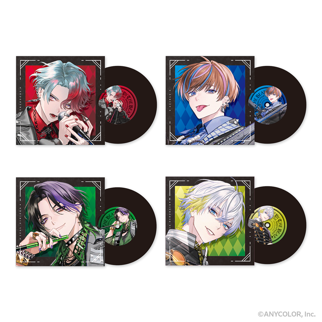 【BY THE BEAT 1st】レコード型コースター【紙製ジャケット付き】 【BY THE BEAT 1st】レコード型コースター【紙製ジャケット付き】 ジール・ギンジョウカの公式画像