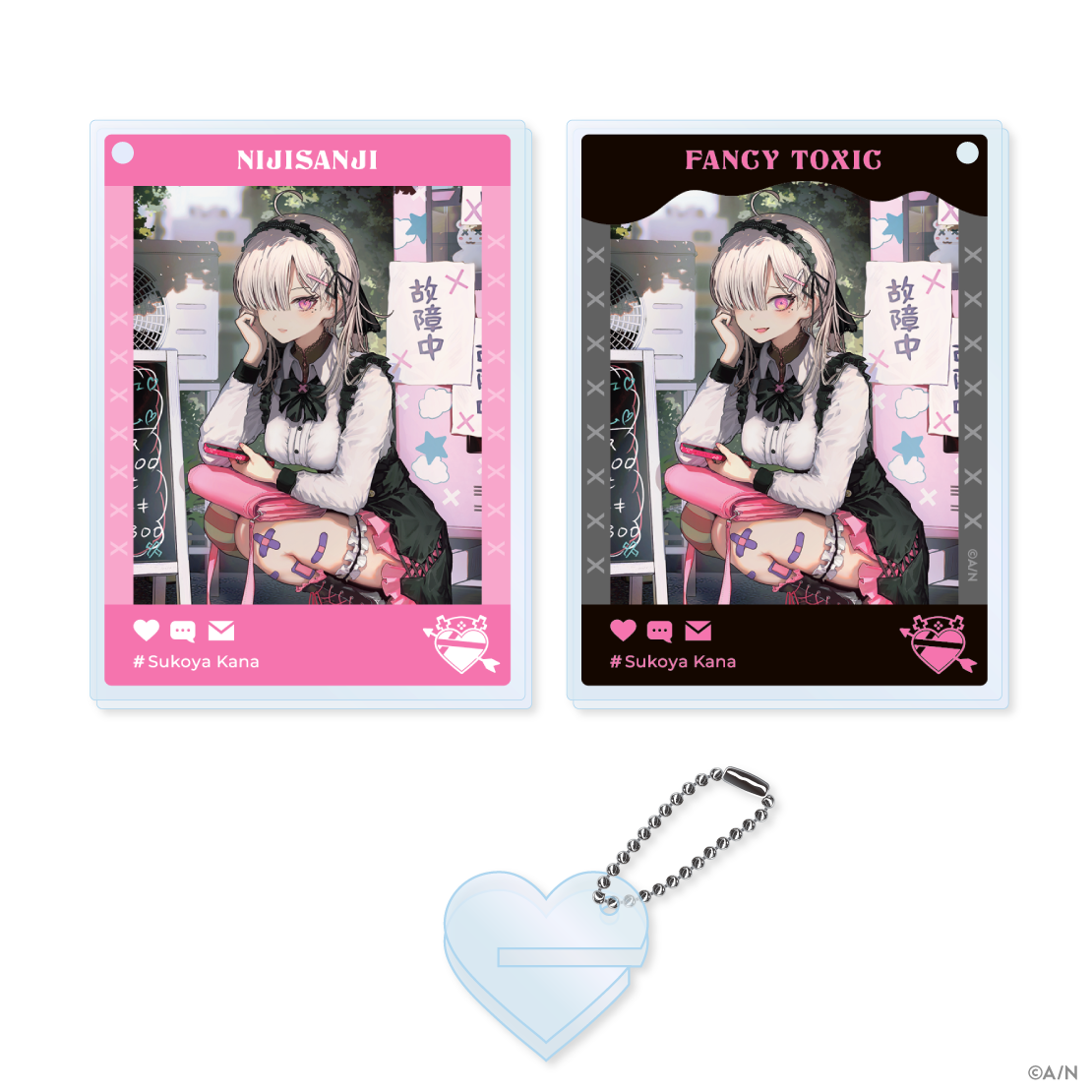 【FANCY TOXIC】両面アクリルキーホルダースタンドの商品画像