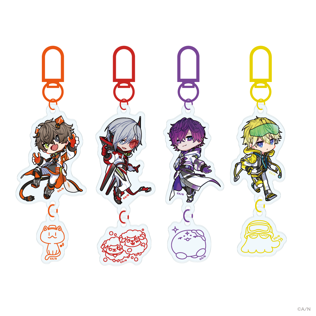 【Noctyx 3rd Anniversary】アクリルキーホルダー 浮奇・ヴィオレタ