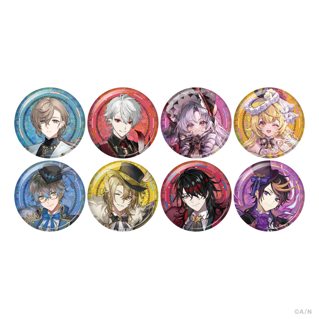 【Bewitching MASQUERADE】ホログラム缶バッジ 壱百満天原サロメの公式画像
