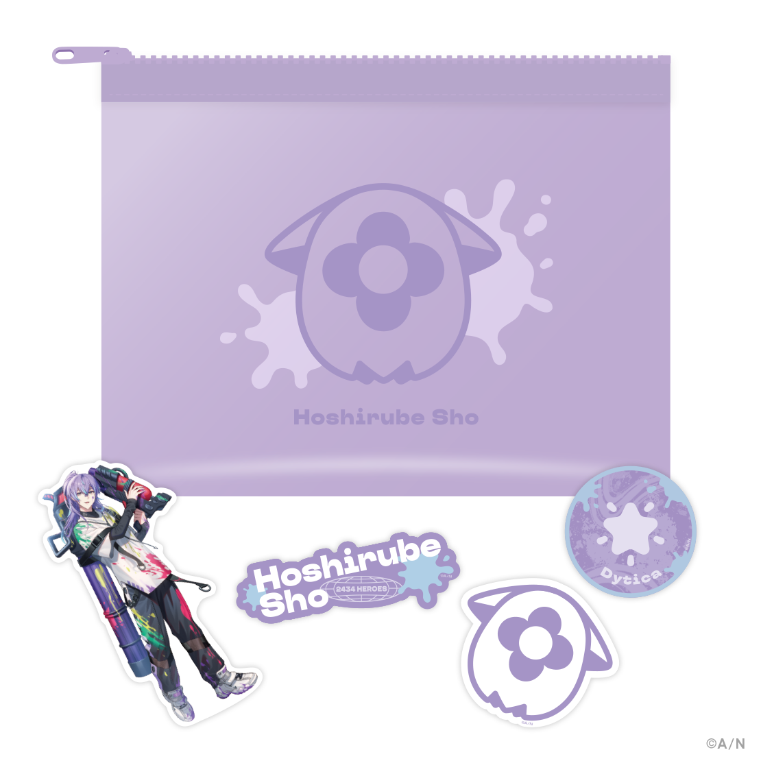【NIJISANJI & NIJISANJI EN HEROES 1st Anniversary】クリアポーチ&ステッカーセットの商品画像