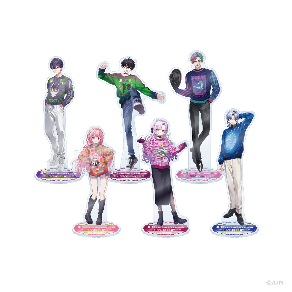 【にじさんじ Christmas Wear 〜CD Sweater Style〜】アクリルスタンド 壱百満天原サロメの公式画像