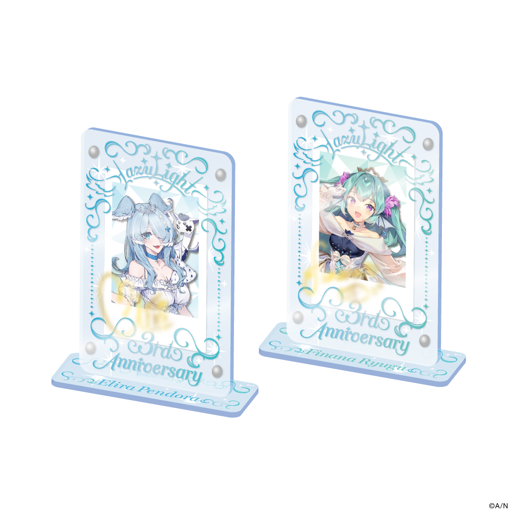 【LazuLight 3rd Anniversary】チェキ風カード＆スタンド エリーラ ペンドラの公式画像