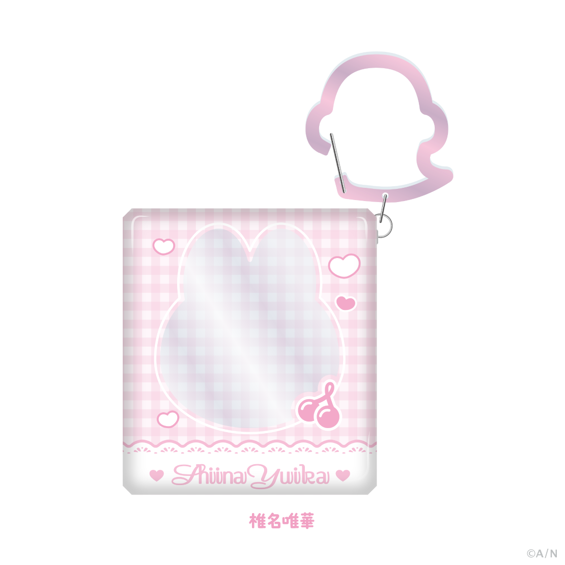 【Cherry Cherish】カラビナ付きミニポーチの商品画像