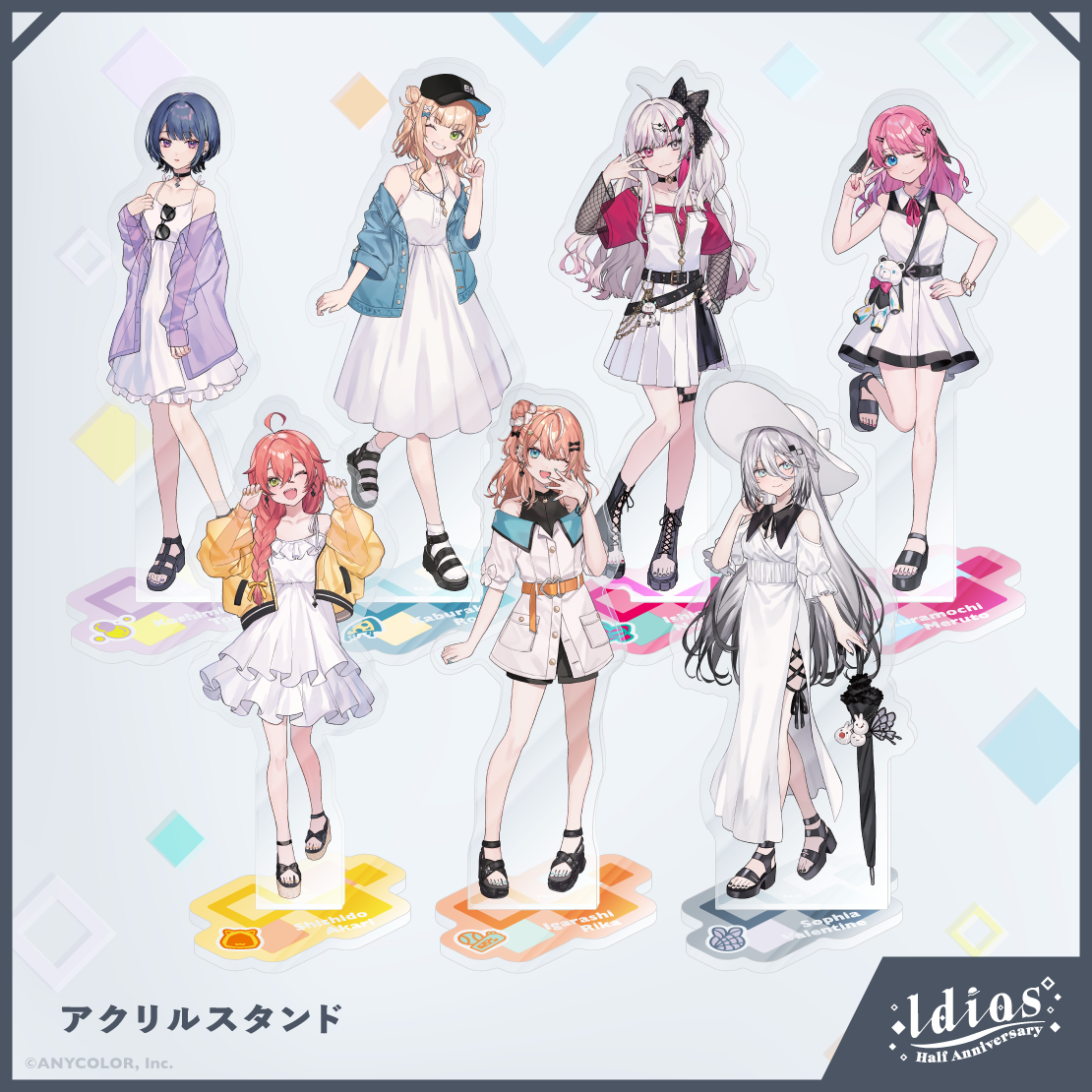 【Idios Half ANNIVERSARY】アクリルスタンド 鏑木ろこの公式画像