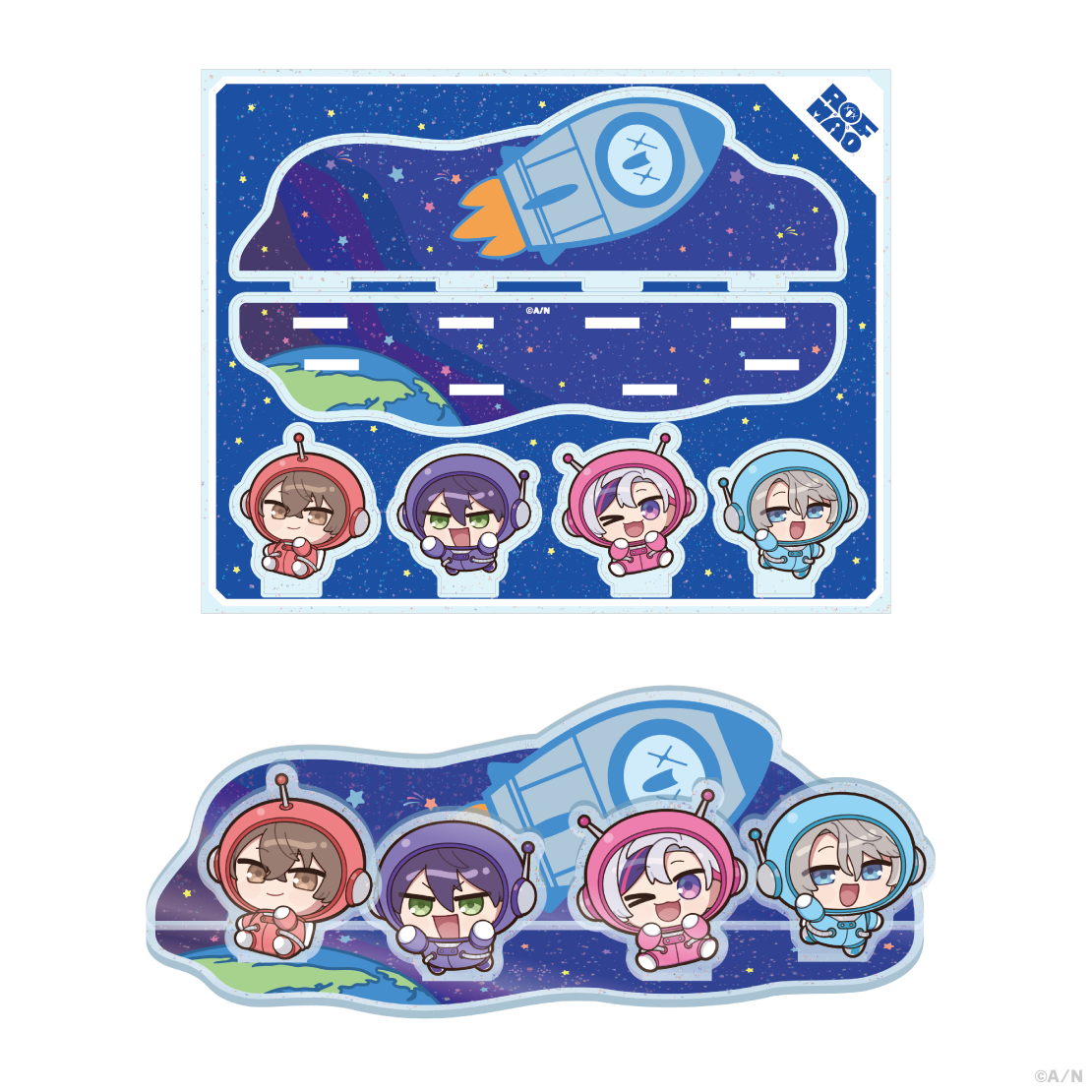 【ROF-MAO UCHU PARTY! -4th Anniv.-】ラメアクリルジオラマの商品画像