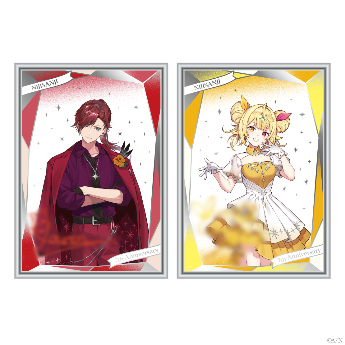 【にじさんじ 7th Anniversary】ミラーアクリルプレート 佐伯イッテツ