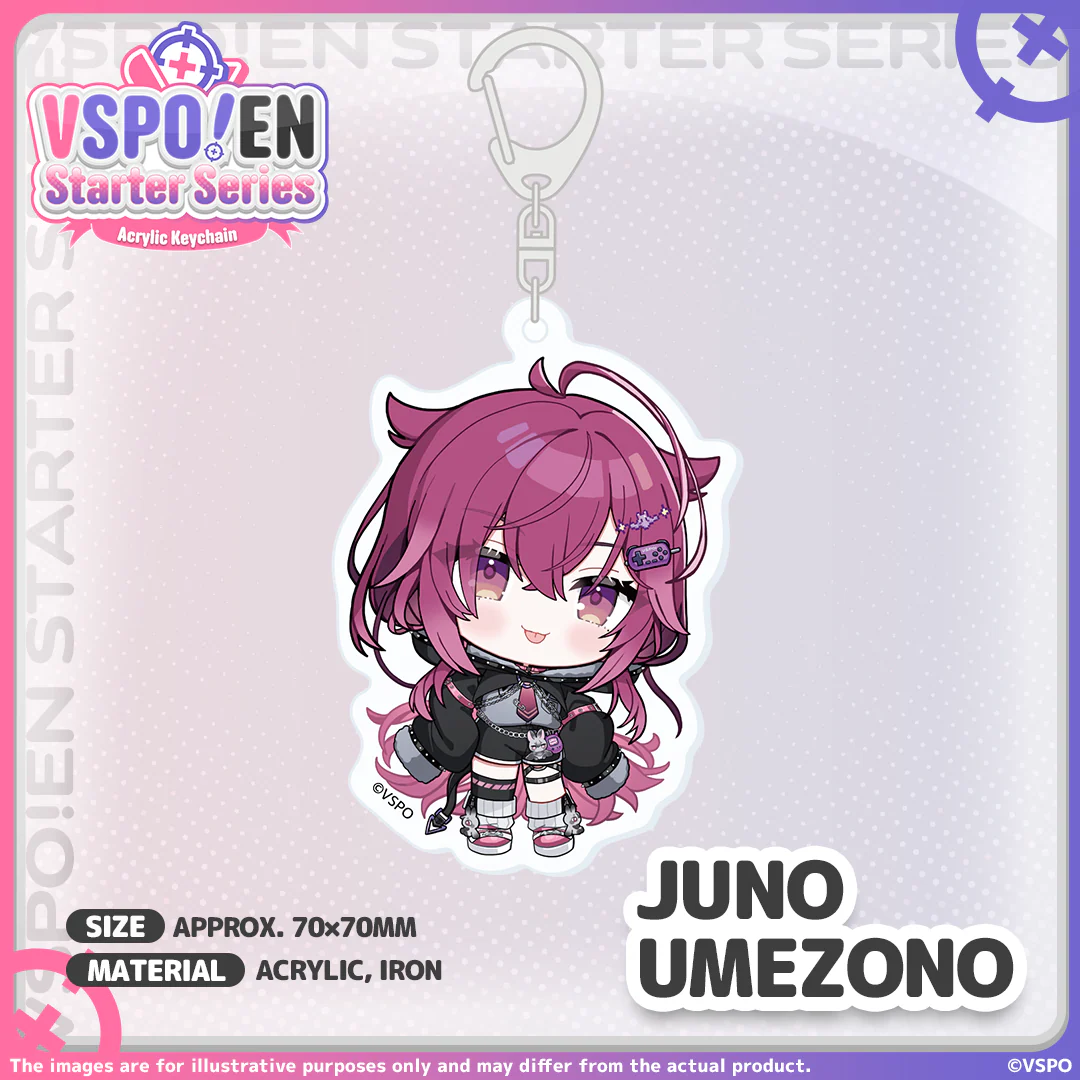 VSPO! EN Starter Series - アクリルキーホルダー VSPO! EN Starter Series - アクリルキーホルダー 梅園ジュノの公式画像