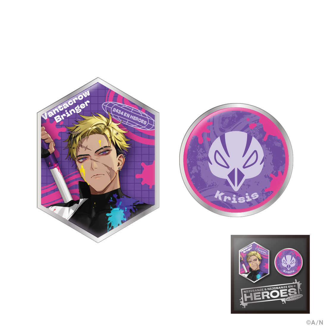 【NIJISANJI & NIJISANJI EN HEROES 1st Anniversary】ピンズセットの商品画像
