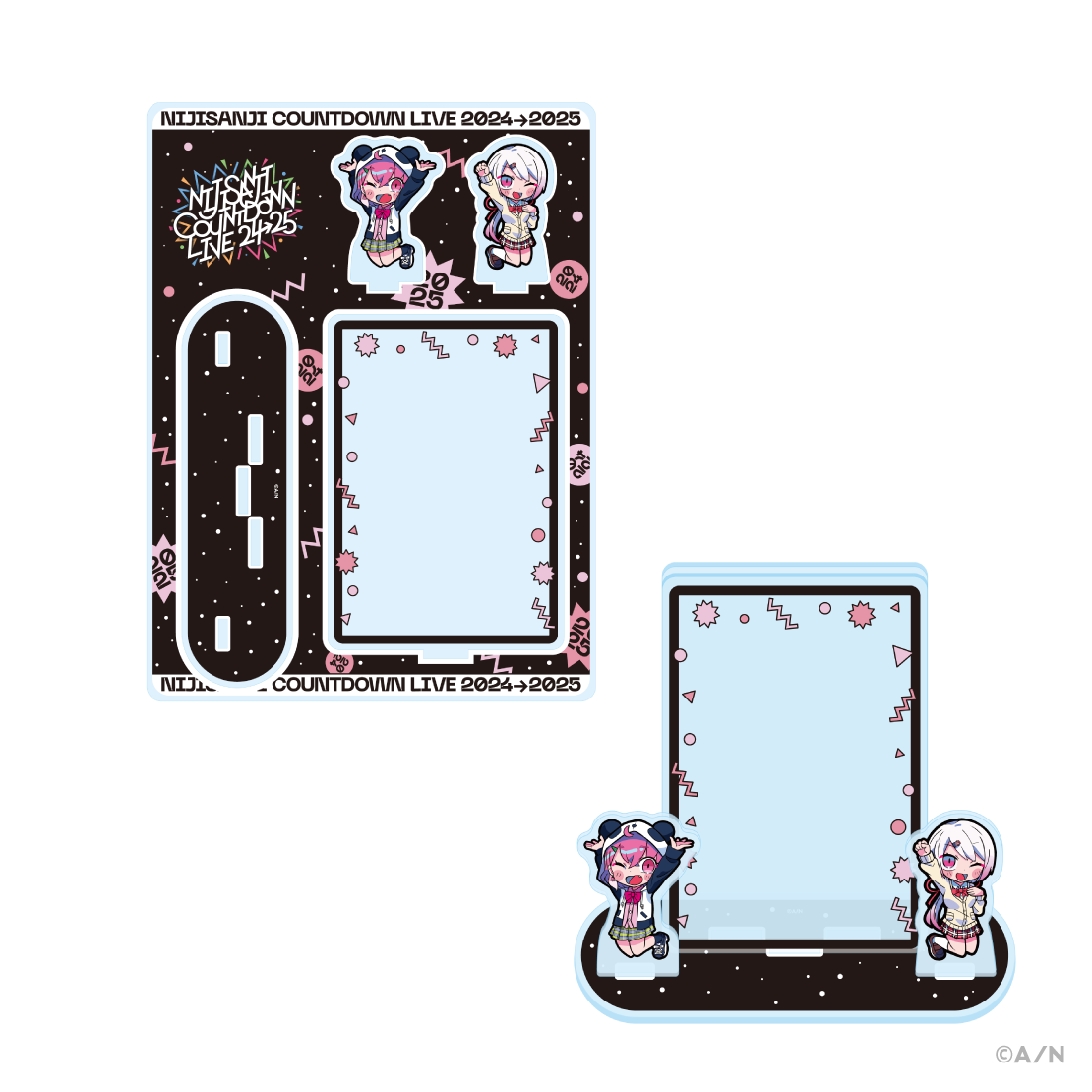 【NIJISANJI COUNTDOWN LIVE 2024→2025 】アクリルカードスタンドの商品画像