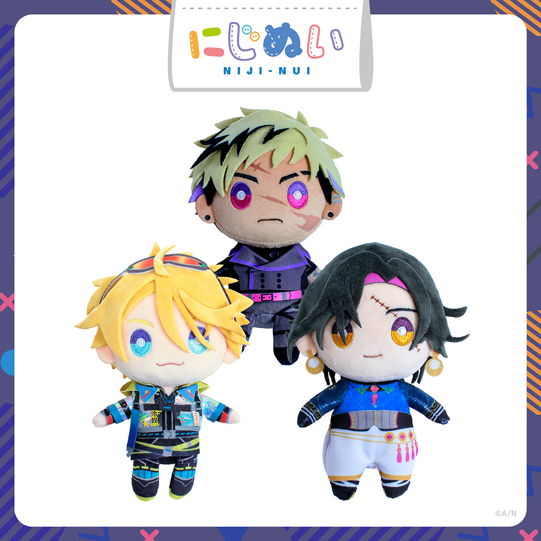 【NIJISANJI ＆ NIJISANJI EN HEROES 1st Anniversary】にじぬい Krisis 【NIJISANJI ＆ NIJISANJI EN HEROES 1st Anniversary】にじぬい ヴェザリウス バンデージの公式画像