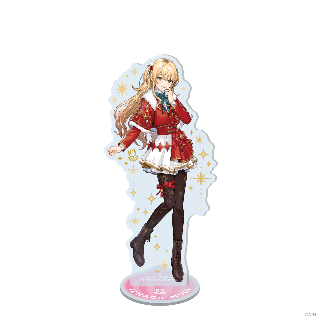 【HAPPY TRIGGER CHRISTMAS】箔押しアクリルスタンドの商品画像
