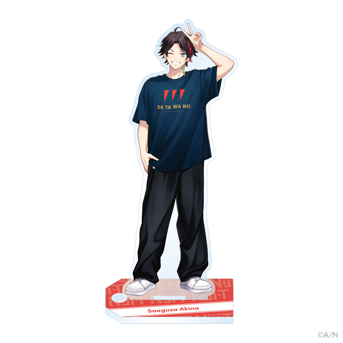 にじさんじライバーモデルTシャツ【第7弾】 三枝明那の商品画像