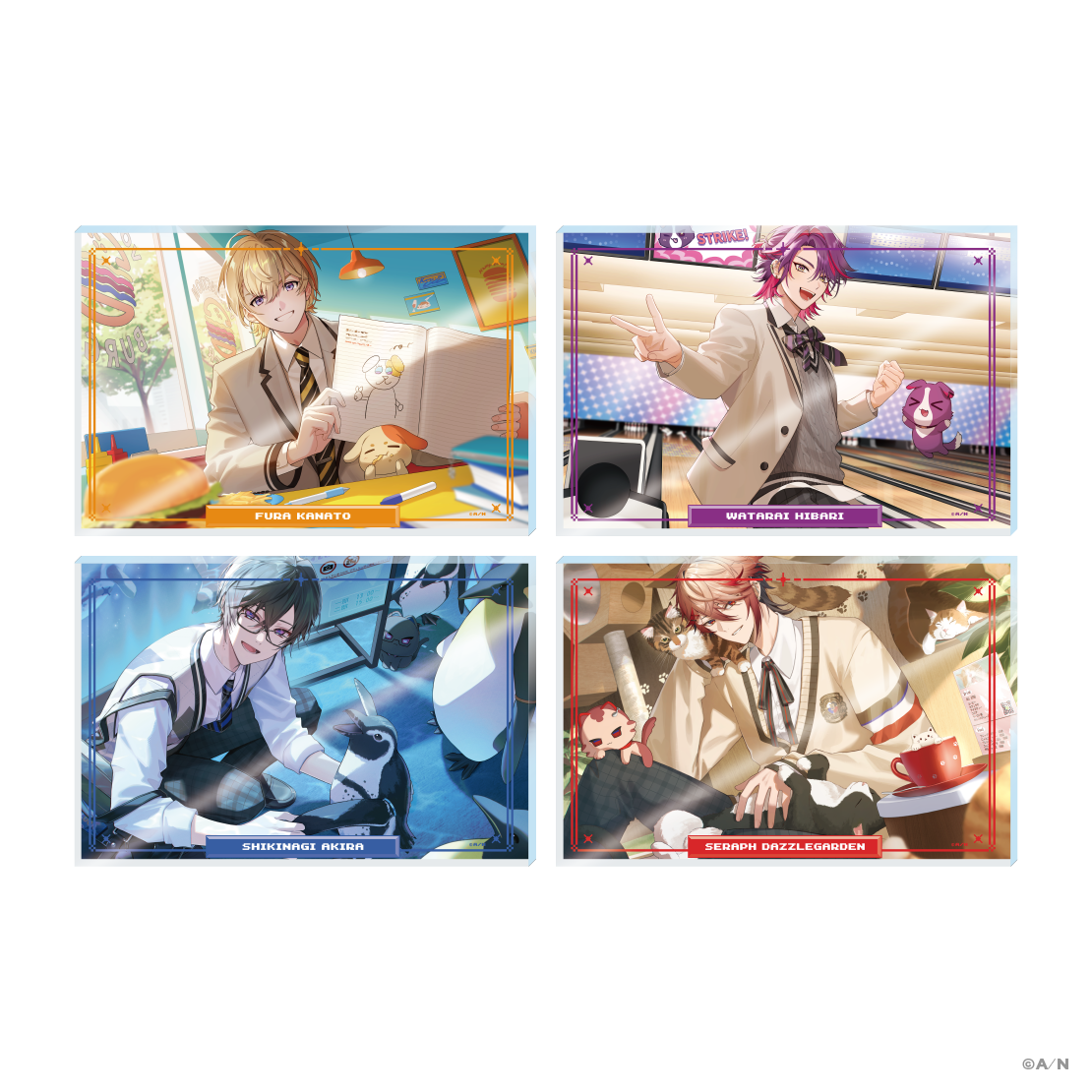 【学園ゔぉるたくしょん】アクリルブロック セラフ・ダズルガーデンの公式画像