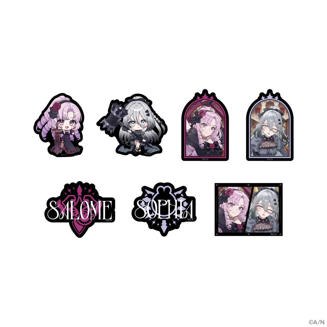 【Goddess Mode】ステッカーセットの公式画像