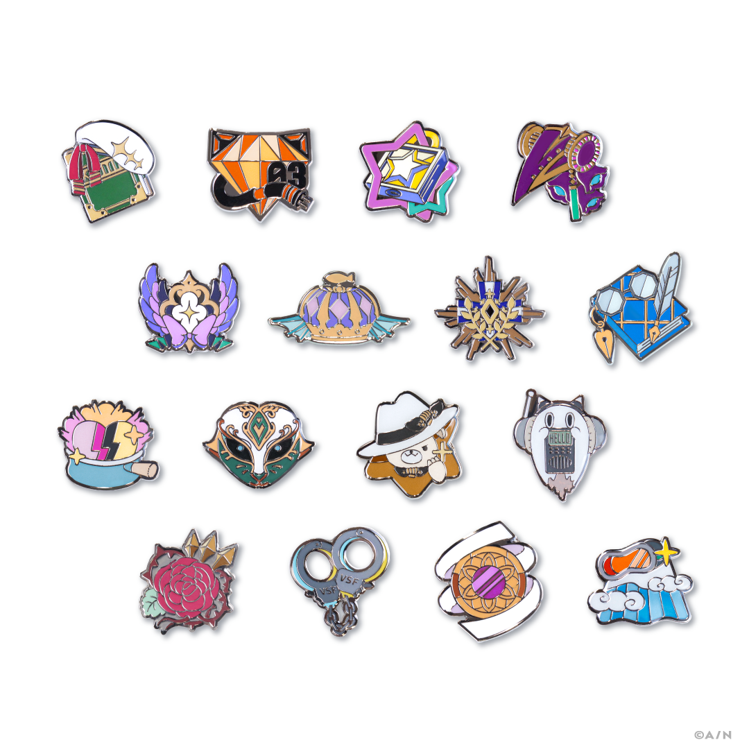 【NIJISANJI EN PIN BADGE COLLECTION Vol.1】モチーフピンバッジ サニー・ブリスコーの商品画像