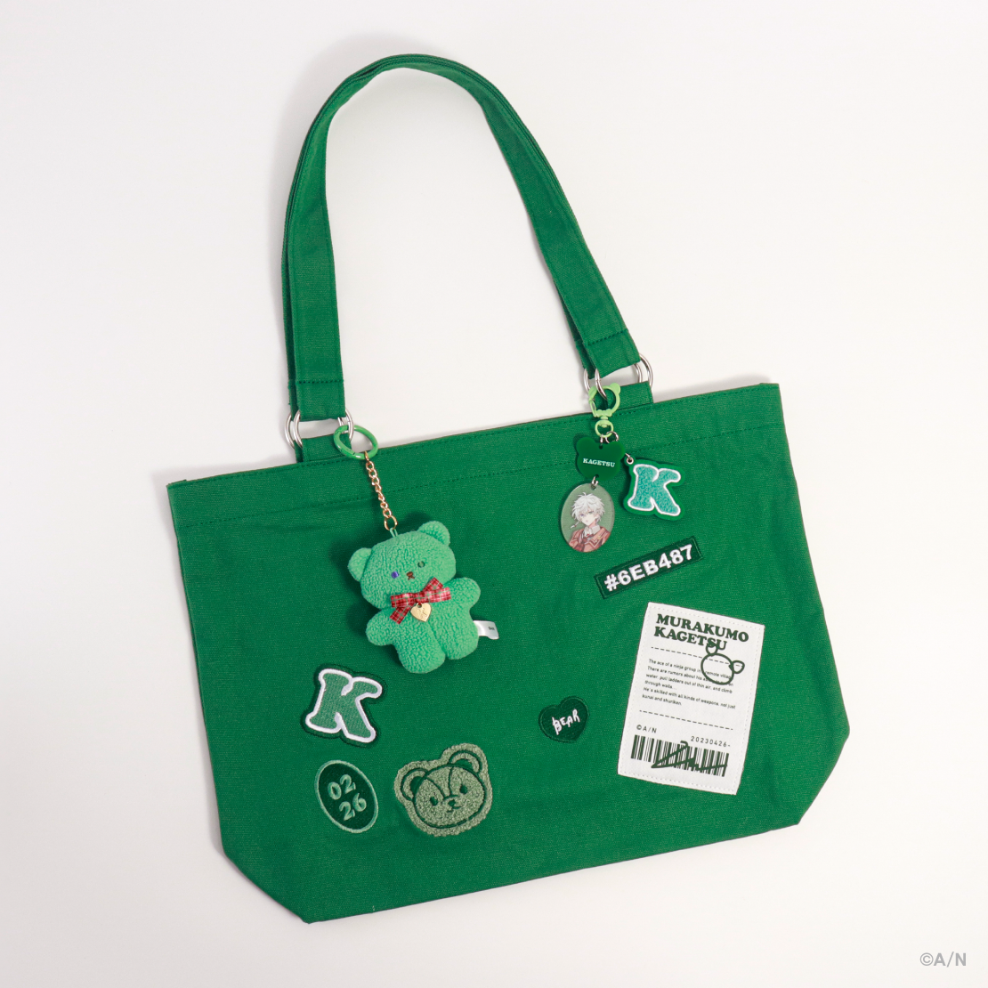 【Beary School Time】トートバッグ