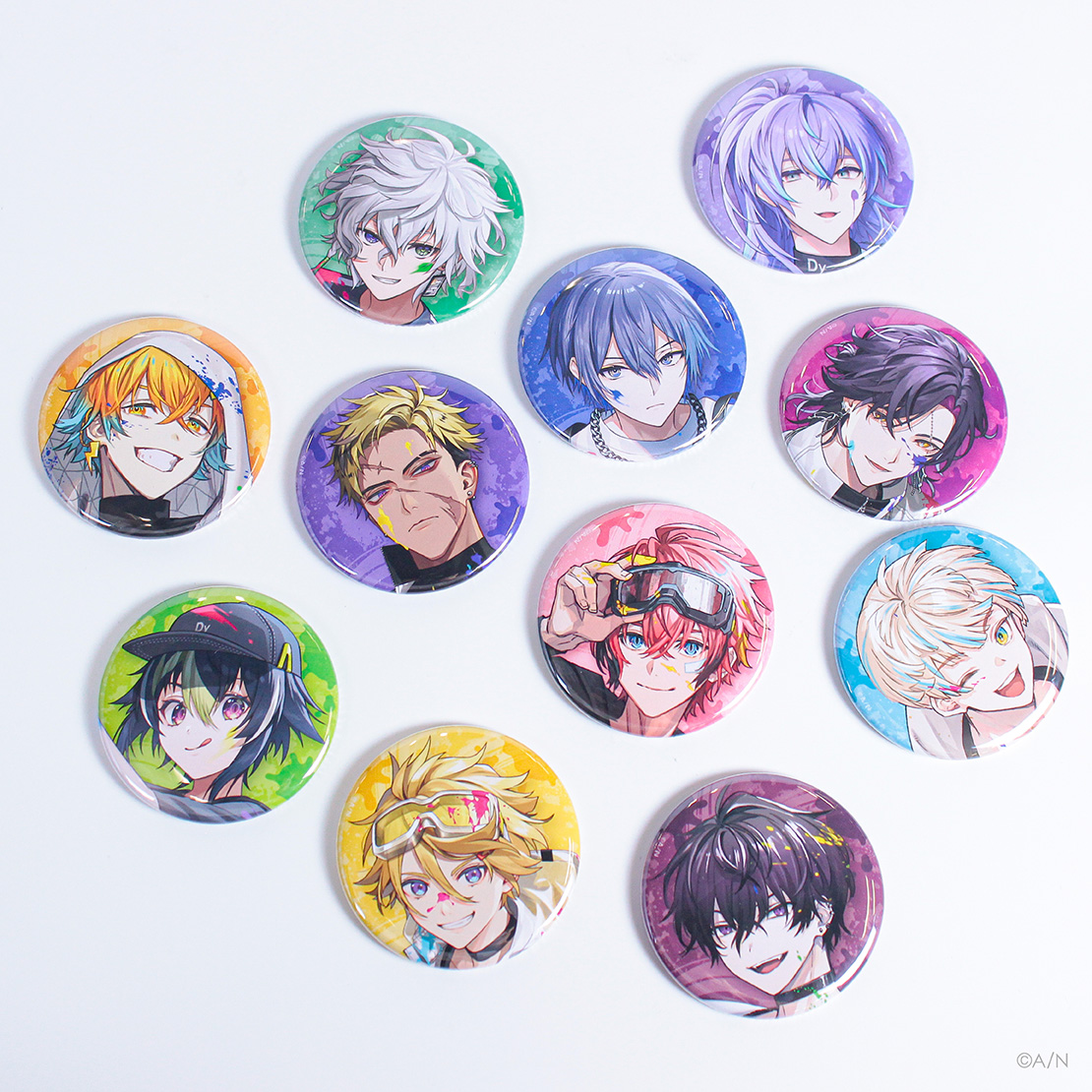 【NIJISANJI & NIJISANJI EN HEROES 1st Anniversary】ランダム缶バッジの商品画像