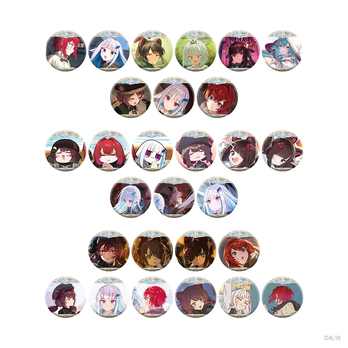 【Page of Lambda】ランダム缶バッジ Bグループの公式画像